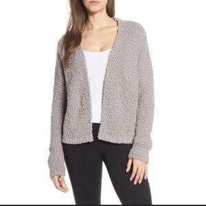 Barefoot Dreams Boucle Open-Front Cardigan